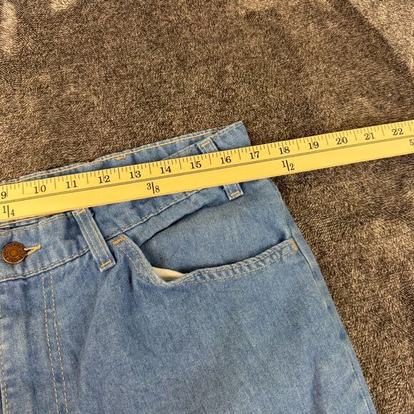 Vtg 80's Levi's Bootcut Orange Tab Denim Jeans Men's 36X36(34X29) Made In USA - Picture 7 of 15